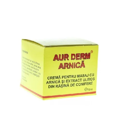 Aur D erm Crema Masaj cu Arnica 50ml 