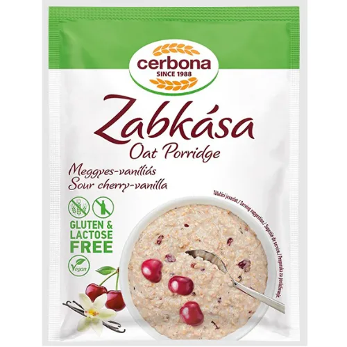 Terci de Ovaz cu Aroma de Visine si Vanilie fara Gluten 50g Cerbona