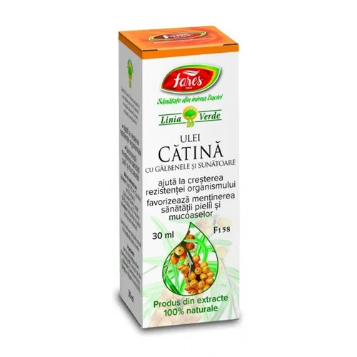 Ulei de Catina Galbenele si Sunatoare 30ml Fares