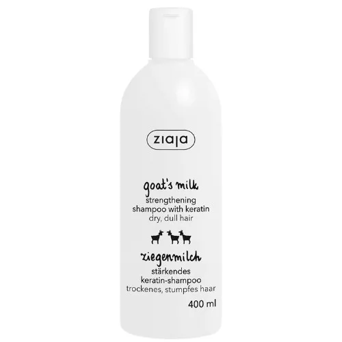 Sampon cu proteine din lapte de capra cu keratina, 400ml, Ziaja