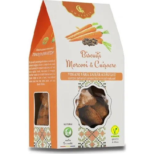 Biscuiti cu Morcovi si Cuisoare 150gr Hiper Ambrozia