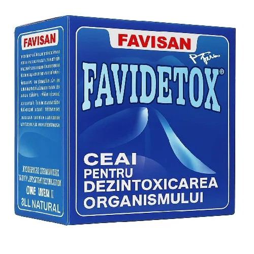 Favidetox Ceai 50gr Favisan