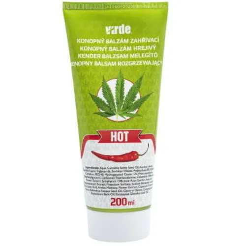 Balsam de Canepa Incalzire 200ml Virde