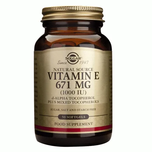 Vitamina E 671mg 50cps Solgar