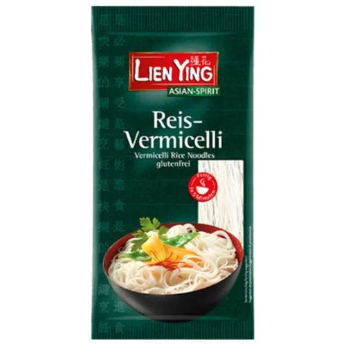 Noodles Taitei din Orez Vermicelli fara Gluten 250gr,  Lien Ying