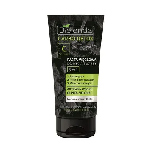 Pasta Curatare Carbo Detox 3 in1 150gr Bielenda