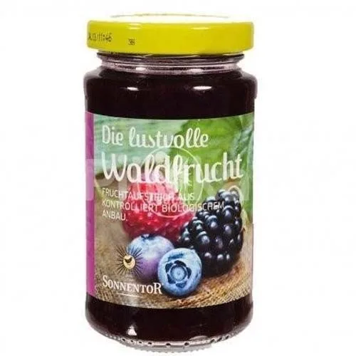 Gem Fructe De Padure Fara Zahar Eco, 250gr, Sonnentor