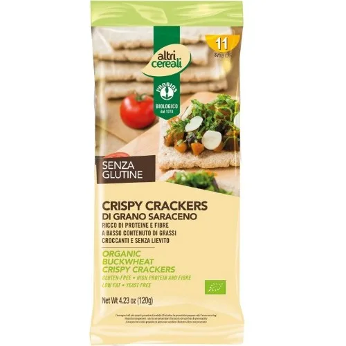 Crackers din Faina de Hrisca fara Gluten Eco 100gr Probios