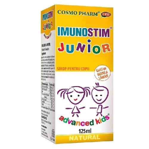 Advanced Kids Sirop ImunoStim pentru Copii 125ml CosmoPharm