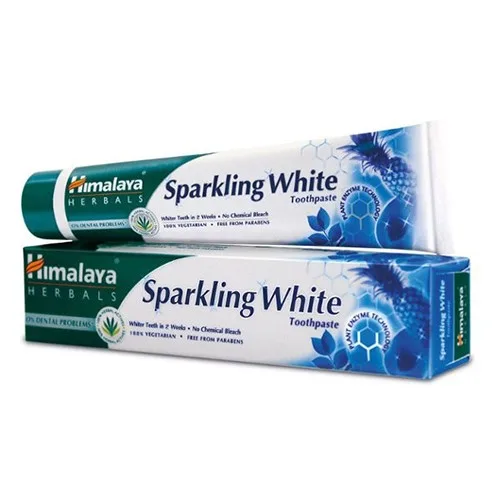 Pasta Dinti Sparkly White 75ml Himalaya