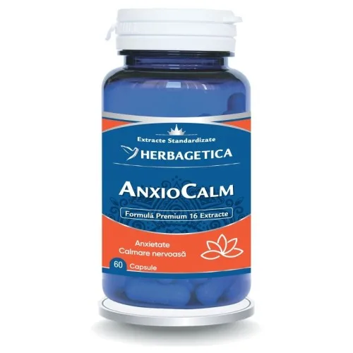 Anxiocalm, 60 capsule, Herbagetica