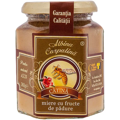 Miere cu Fructe de Padure 360gr Apicola Pastoral Georgescu
