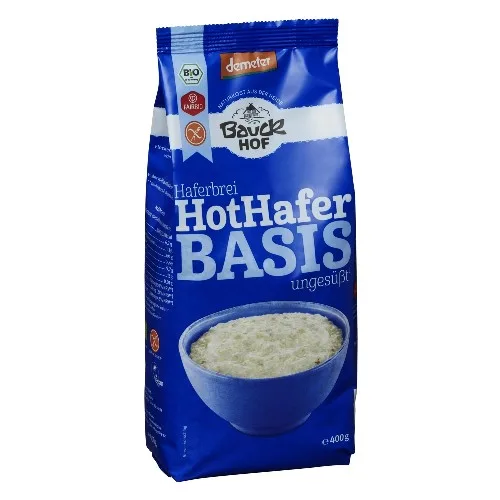 Terci de Ovaz Basis, Fara Gluten, Eco, 400gr, Bauck Hof