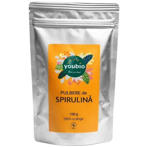 Spirulina organic, 100gr, Youbio