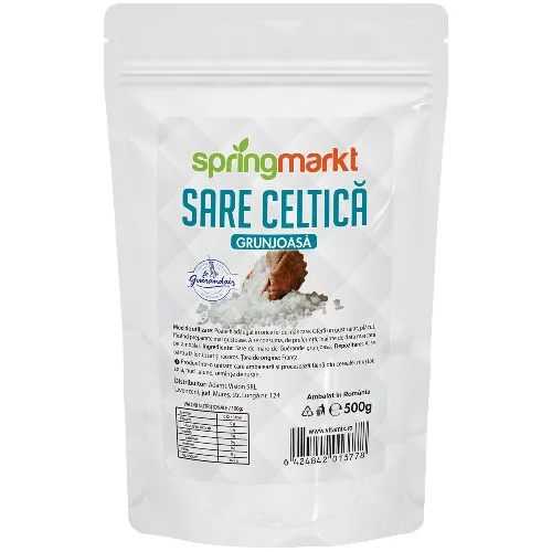 Sare Celtica Grunjoasa 500g, springmarkt