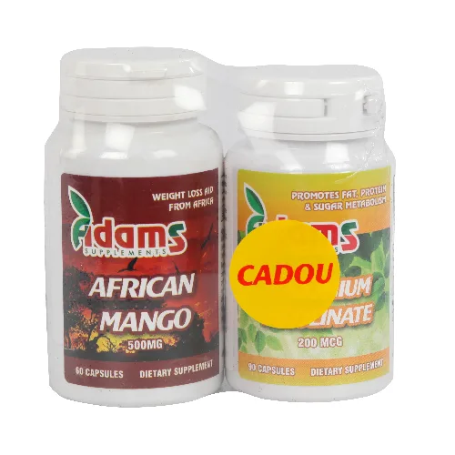 Pachet African Mango 60cps + Chromium Picolinate 90cps GRATIS