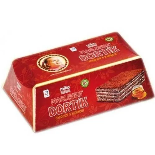 Prajitura cu miere si cacao, 100g, Marlenka