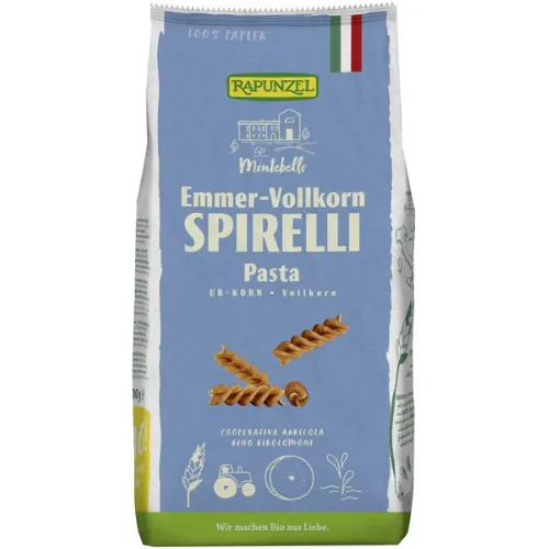 Spirelli Emmer Integrale Ecologice 500gr Rapunzel