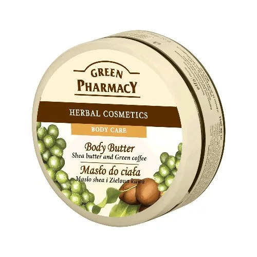 Unt de Corp cu Unt de Shea si Cafea Verde 200ml Green Pharmacy