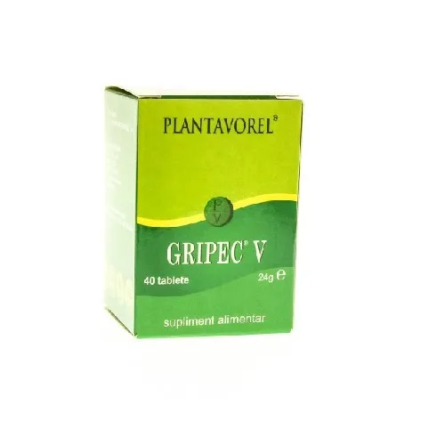 Gripec V 40tablete Plantavorel