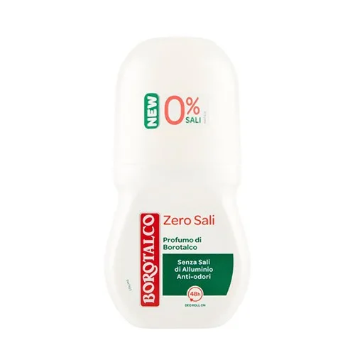 Roll-on Zero Sali 50ml Borotalco