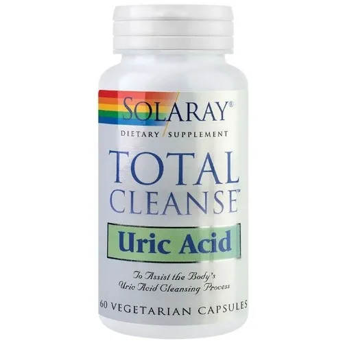 Total Cleanse Uric Acid, 60cps, Solaray