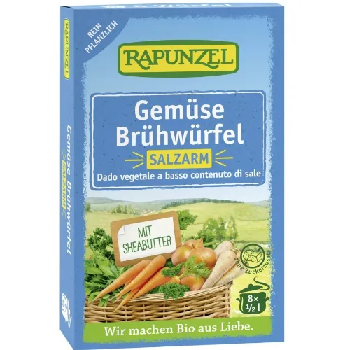 Cub de Supa cu Legume cu Putina Sare Eco 68gr Rapunzel