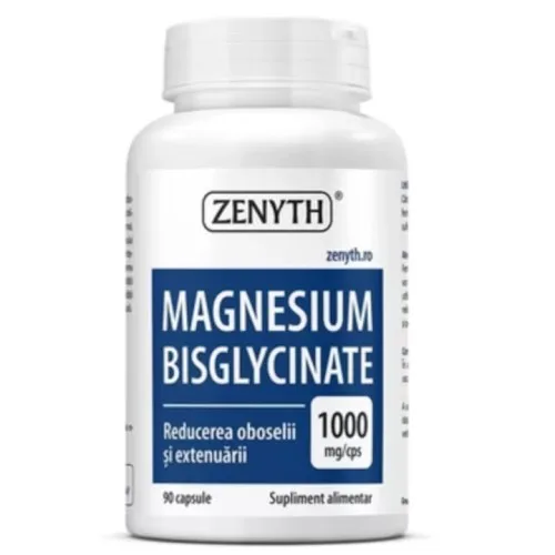 Magnesium Bisglycinate 1000 mg, 90 cps, Zenyth