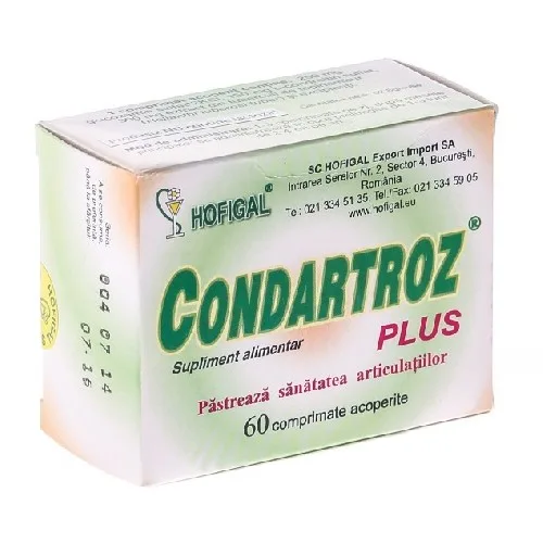 Condartroz Plus 60cpr Hofigal