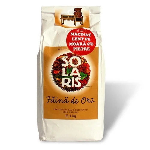 Faina Integrala de Orz 1kg Solaris