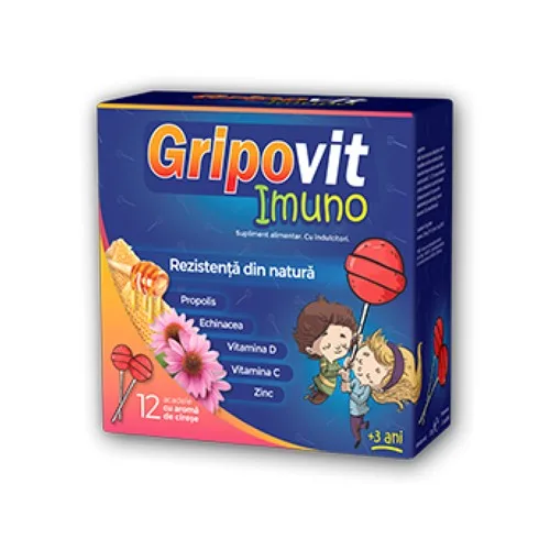 Acadele Gripovit Imuno 12buc Zdrovit
