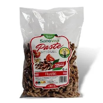 Paste Integrale Rustic Din Grau Sanovita 300gr