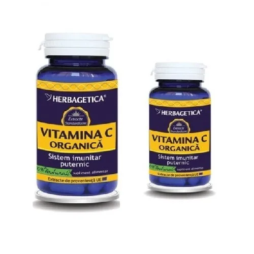 Vitamina C Organica 60 +10 cps Herbagetica