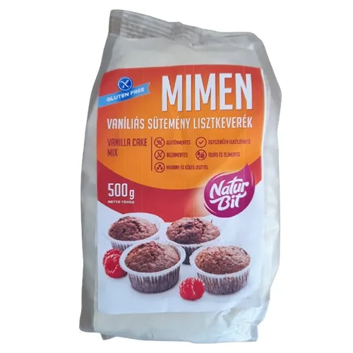 Mix pentru Prajituri cu Vanilie fara Gluten 500gr NaturBit