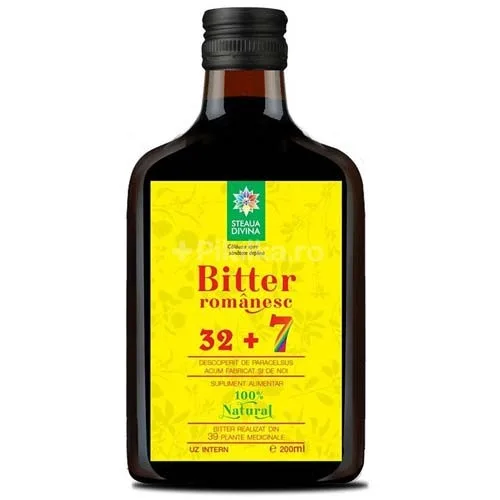 Bitter Romanesc 39 Plante 200ml Steaua Divina