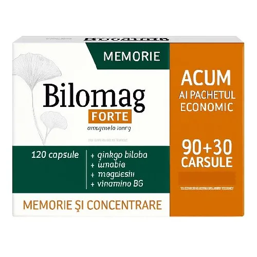 Bilomag Forte Memorie, 90+30cps, Zdrovit