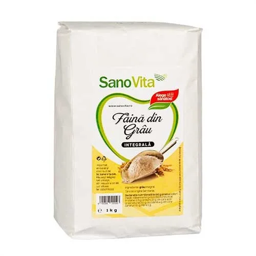 Faina Integrala de Grau, 1kg, Sano Vita