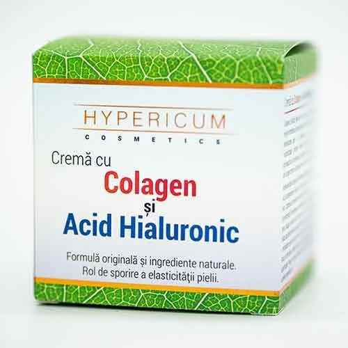 Crema cu Colagen si Acid Hialuronic 70ml Hypericum