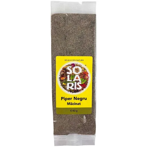 Piper Negru Macinat 40gr Solaris