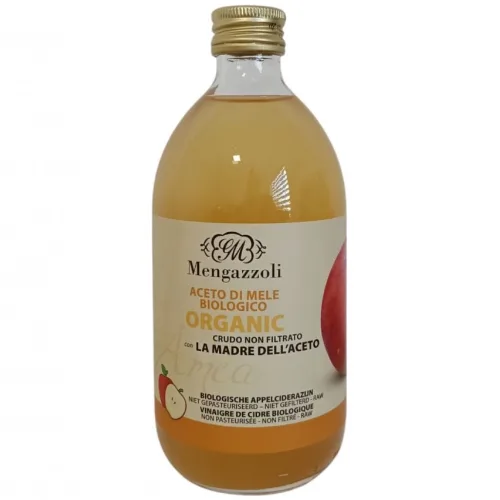Otet din Cidru de Mere Eco Nefiltrat, 500ml, Mengazzoli