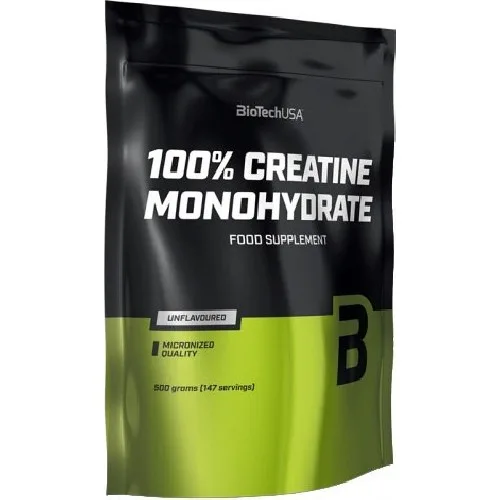 100% Creatine Monohydrate 500gr Flacon BiotechUSA