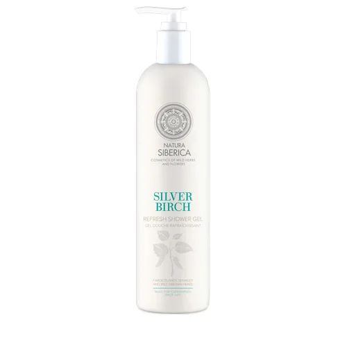 Gel de dus revigorant cu Mesteacan Nordic, 400ml Natura Siberica