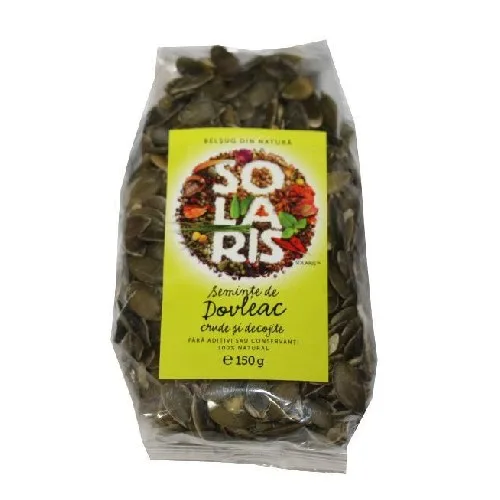 Seminte de Dovleac (crude decojite) 150g Solaris