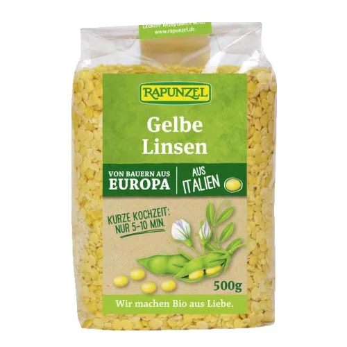 Linte Galbena 500gr Rapunzel