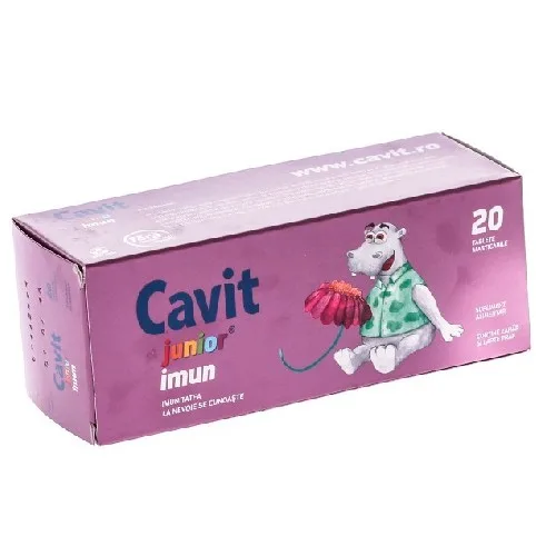 Cavit Junior Imun 20tablete Biofarm