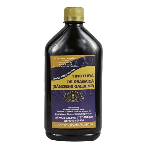 Tinctura de Dragaica (Sanzaiene Galbene) 500ml Aroma Plant