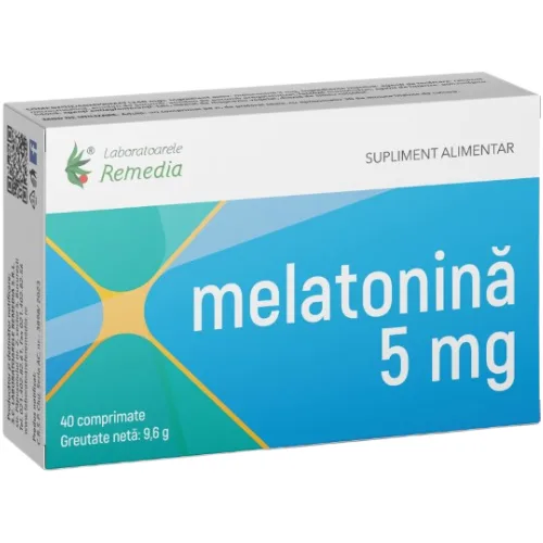 Melatonina 5mg 40cps Remedia