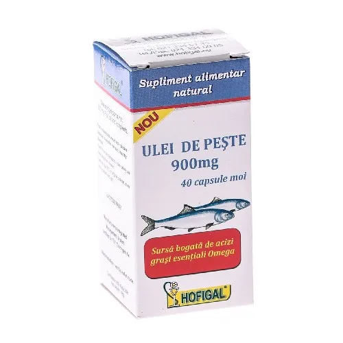 Ulei Peste 900mg 40cps moi Hofigal