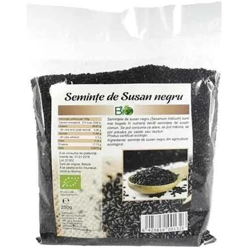 Seminte De Susan Negru Bio 250gr Deco Italia
