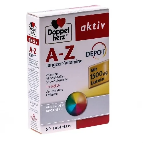 A-Z Retard cu Luteina 1500mg 30cpr Doppel Herz